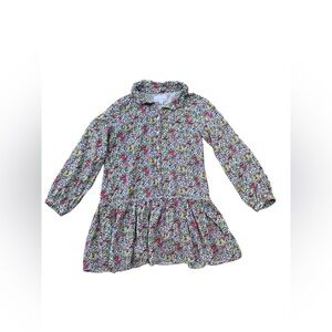 Rockets of Awesome Size 8 Floral Shirt Dress